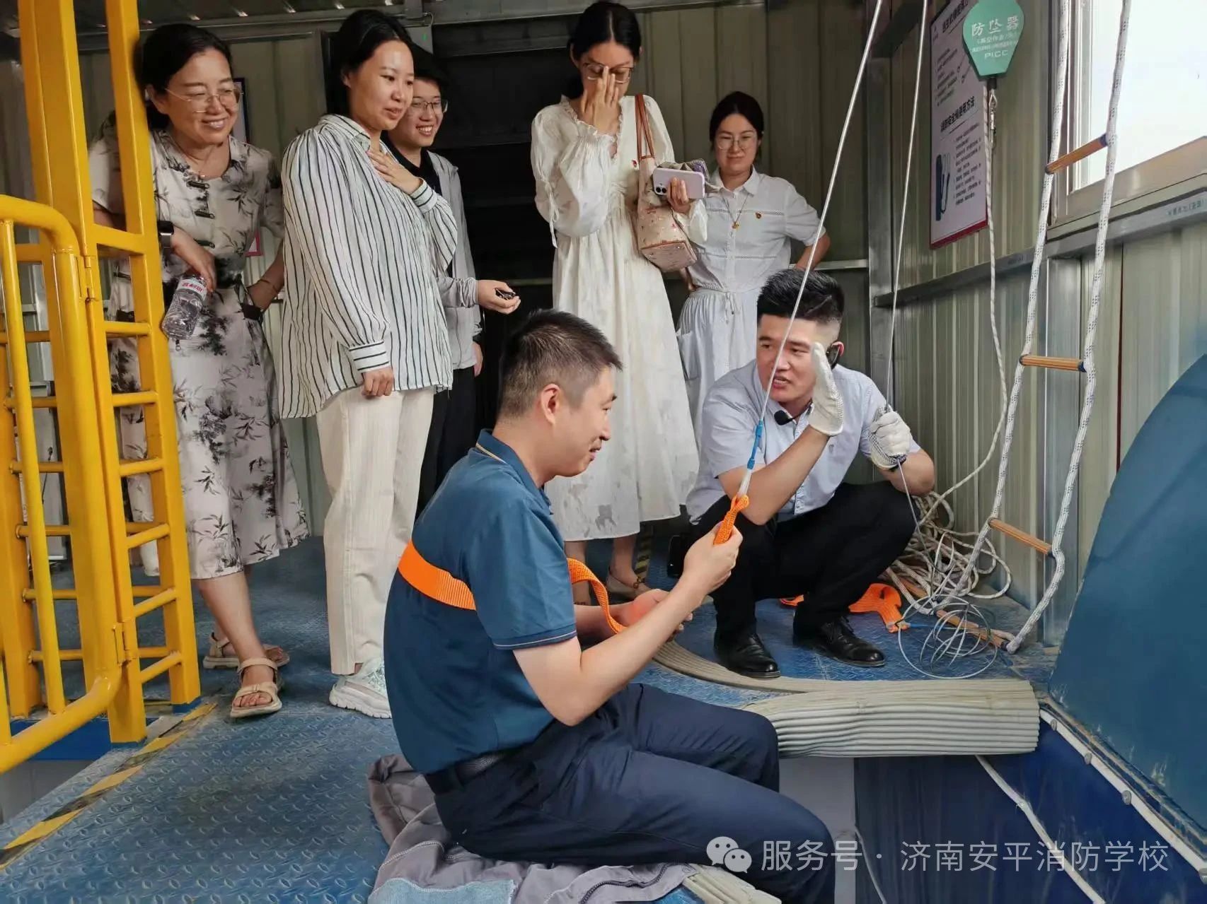 沉浸式筑牢安全防线！山东省黄河河务局消防安全应急逃生体验活动圆满举行